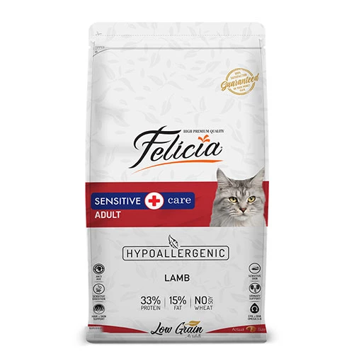 Felicia Hypoallergenic Kuzulu Düşük Tahıllı Yetişkin Kedi Maması 2 Kg