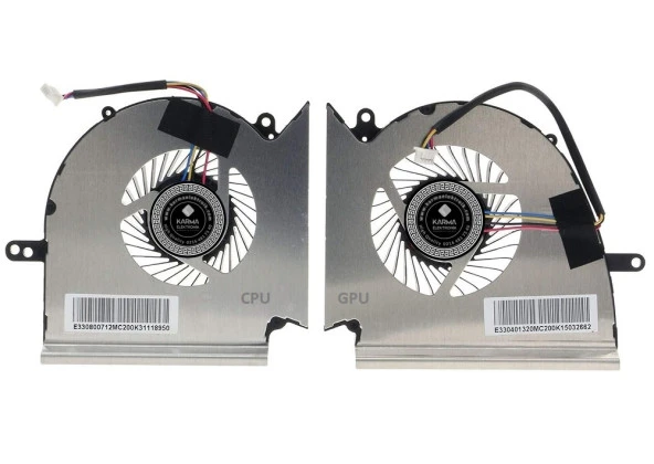 MSI GE75 Raider 9SE-410XTR Notebook Cpu, Gpu Fanı SET, Ekran Kartı, işlemci Fanı (Msi)