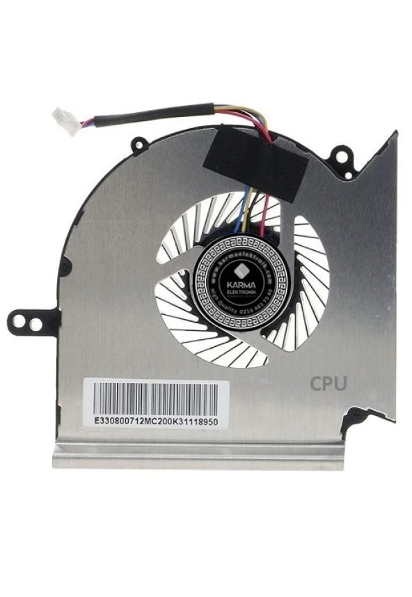 MSI GE75 Raider 9SF-405XTR, 9SF-406TR Notebook Cpu, İşlemci Fanı (msi) R