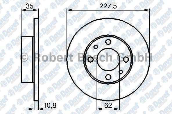 FREN DISKI ON M131 DKS UNO PANDA