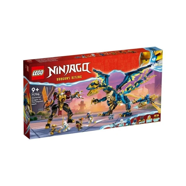 71796 LEGO® Ninjago® - Elemental Dragon The Empress Robotu'na Karşı 1038 parça +9 yaş