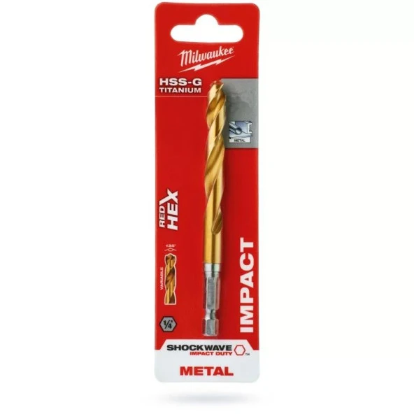 Milwaukee Metal Matkap Ucu Hex Girişli 12 MM 48894727 - 3