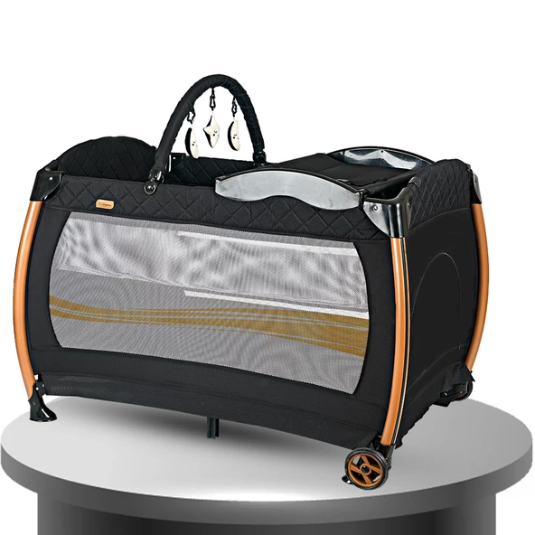 Baby Home 600 Nanny 70x110 Bebek Oyun Parkı Yatak Beşik - 4