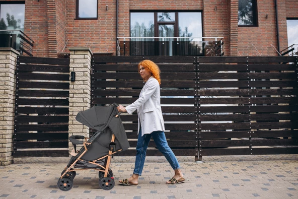 Baby Home 104 Quid Tam Yatarlı Baston Bebek Arabası - 10