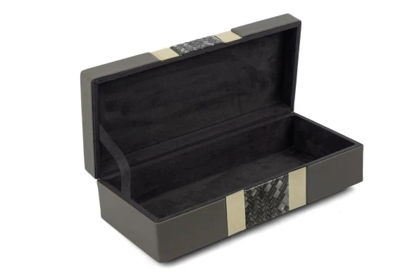 Mikasa Moor Gri Knit Kutu 14x30x8 cm - 2