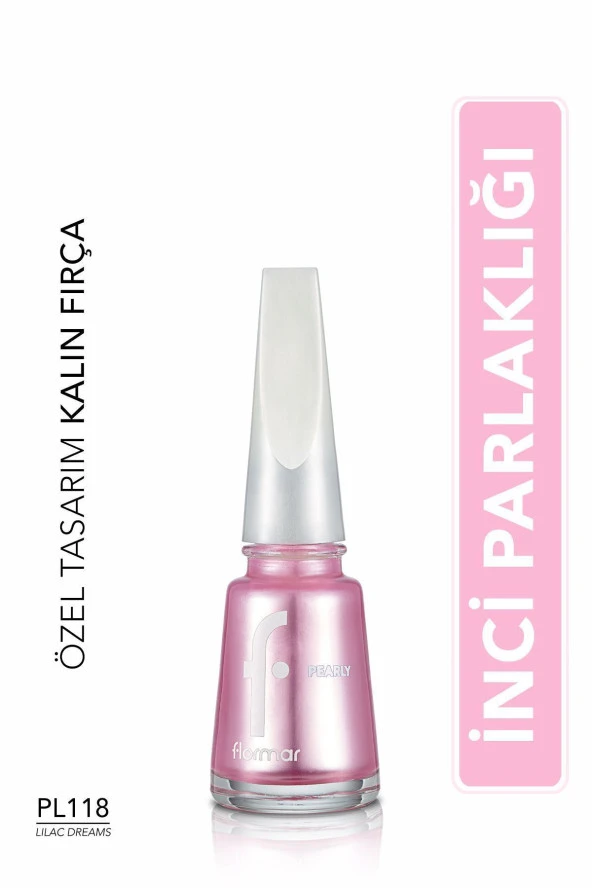 Sedefli Parlak Oje (LİLA) - Pearly Nail Enamel - Pl118 Lilac Dreams - 8682536035415