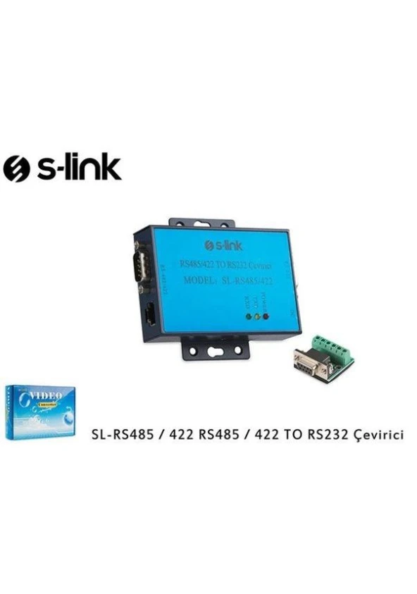 S-Link SL-RS485/422 RS485/422 TO RS232 Çevirici