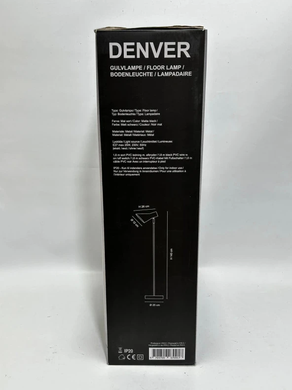 Dyberg Larsen Denver 7091 Modern Zemin Lambası - 4