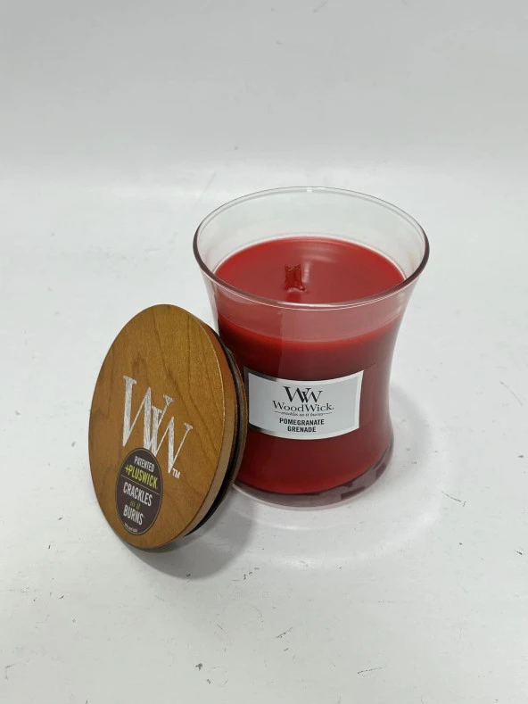 Yankee Candle Woodwick Pomegranate Grenade Kokulu Mum 275g  1725475E - 3