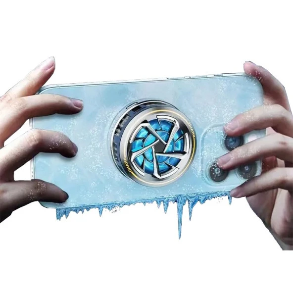 Hadron HDX4374 Rgb Ledli  Radyatörlü Magsafe Telefon Soğutucu Fan - 4