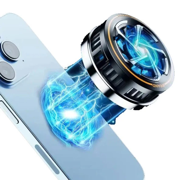 Hadron HDX4374 Rgb Ledli  Radyatörlü Magsafe Telefon Soğutucu Fan - 6