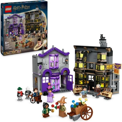 LEGO Harry Potter 76439 Ollivanders ve Madam Malkin'in Cübbe Dükkanı (744 Parça)