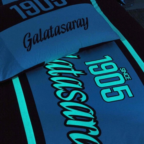 TAÇ GALATASARAY 1905 GLOW LİSANSLI NEVRESİM TAKIMI 120X200 - 4
