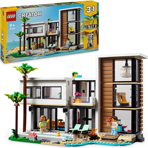 LEGO Creator 31153 Modern Ev (939 Parça) ürün görseli 1