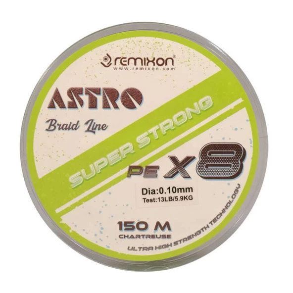 Remixon Astro 8X 150M Chartreuse İp Misina - 2