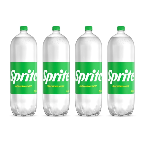 Sprite 2,5 litre x 4 Adet ürün görseli 1