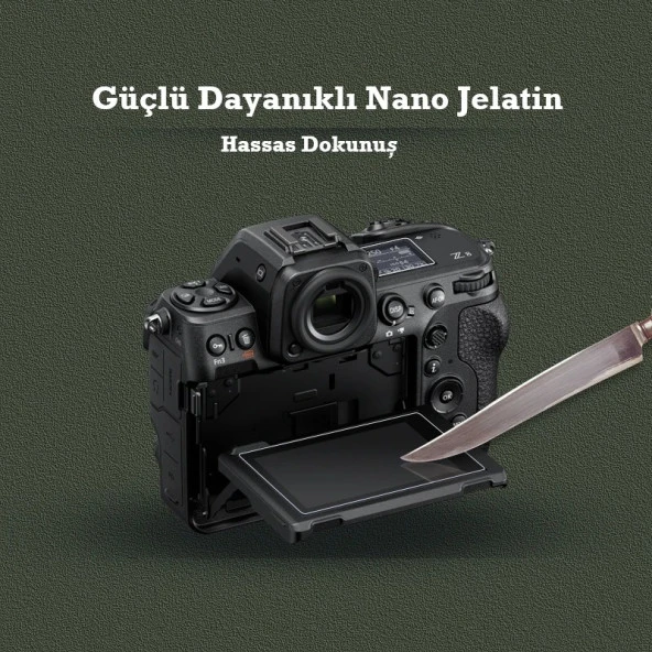 Tfy Store Sony A6600 Uyumlu 3 Adet Fotograf Makinesi Için Lcd Ekran Koruyucu Nano Jelatin - 3