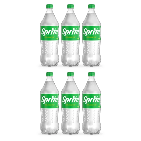 Sprite Gazoz 1 lt x 6 Adet - Resim 2