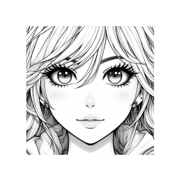 Ben Anime Boyama Sayfaları (50 Boyama Sayfası) - 8