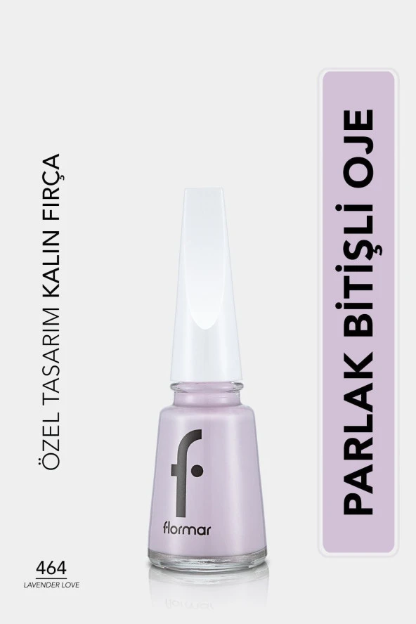Parlak Oje (MAVİ) - Nail Enamel - 464 Lavender Love - 8682536036184 ürün görseli 1