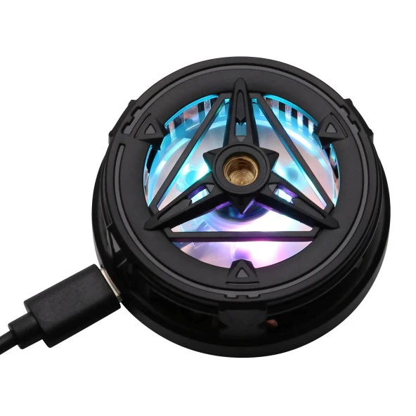 Hadron HDX4371 Radyatörlü Magsafe Rgb Ledli Telefon Soğutucu Fan - 2