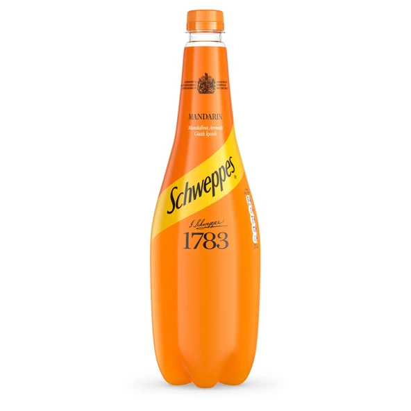 Schweppes Mandalina Pet 1 Lt x 4 lü - Resim 3