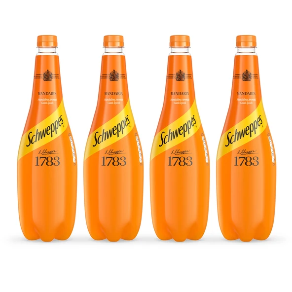 Schweppes Mandalina Pet 1 Lt x 4 lü