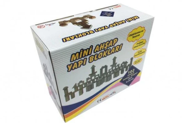 Soylu Ahşap Mini Ahşap Yapı Blokları - 2