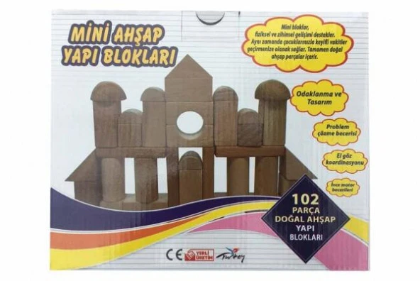 Soylu Ahşap Mini Ahşap Yapı Blokları - 3