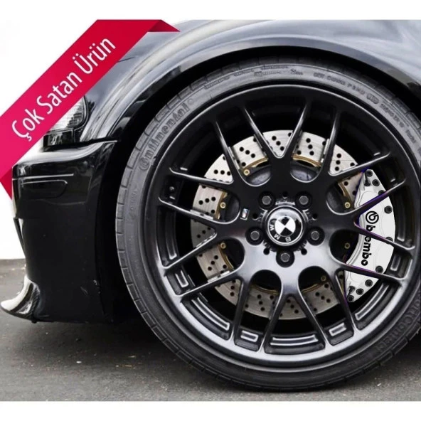 Alfa Romeo 33 Uyumlu Brembo Beyaz Kaliper Kapağı 4 Parça Ön Arka Set