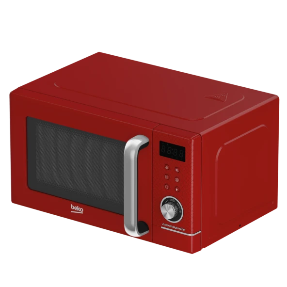 Beko BMD 220 K Retro 21 lt Kırmızı Mikrodalga Fırın - 2