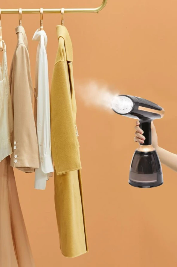 Torima KY-003 Siyah Buharlı Kırışık Giderici 1500W Taşınabilir Seyahat Boy Dikey Ütü - 2