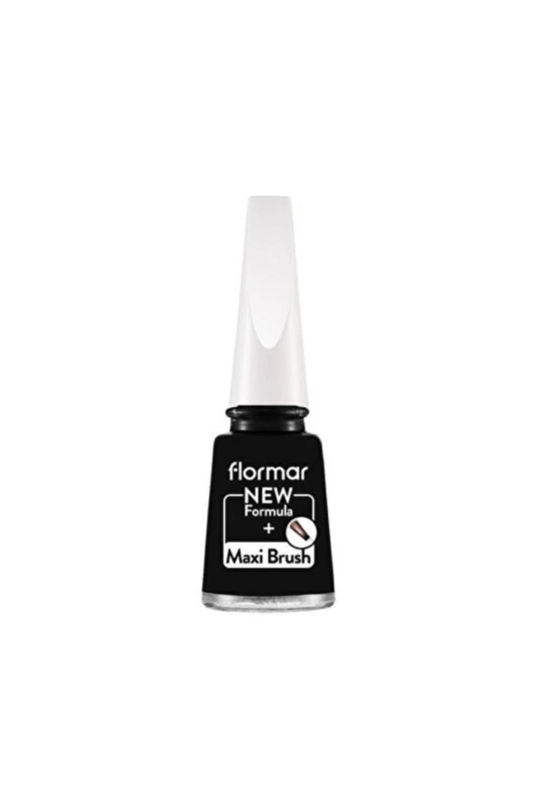 Nail Enamel Yüksek Pigmentli & Parlak Bitişli Oje Fne-313 Black Mınımalısm
