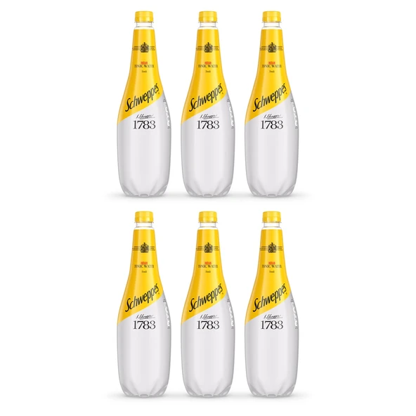 Schweppes Tonik 1 lt x 6 Adet - 2