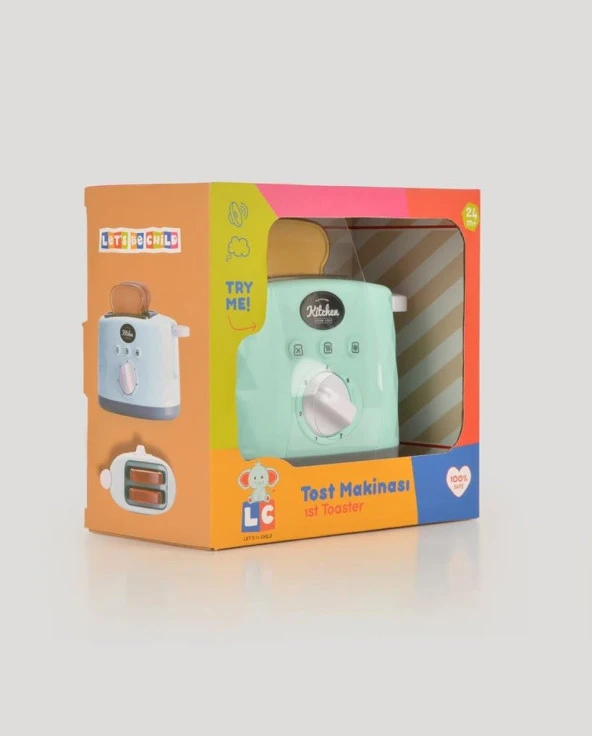 Enfal Let's Be Child Oyuncak Ekmek Kızartma Makinesi LC-30988 - 2