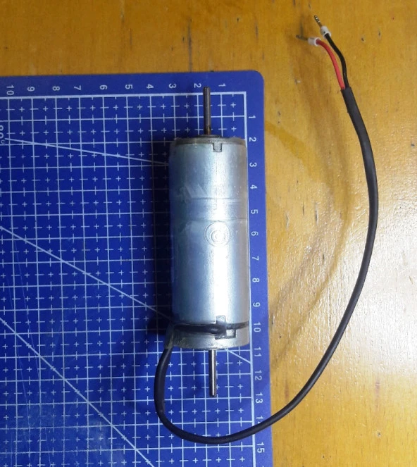 Model Ördek Mühre Kanat Motoru Çift Milli DC 24V G30 Motor - Resim 3