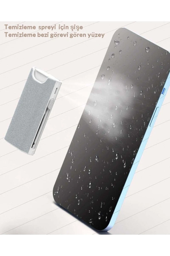 Airpods Temizleme Kiti Kulaklık Ekran Temizleyici 5in1 Taşınabilir Kulaklık Temizlik Kit Kalemi - 4