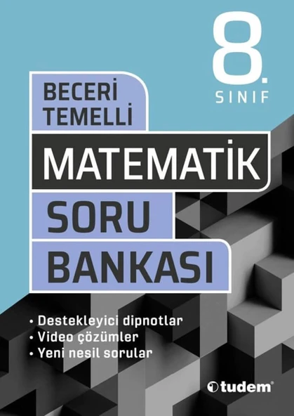 Tudem 8.Sınıf Matematik Beceri Temelli Soru Bankası