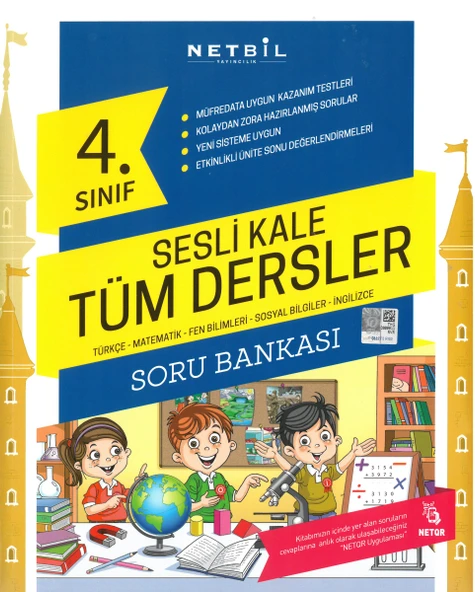 Netbil 4.Sınıf Tüm Dersler Soru Bankası