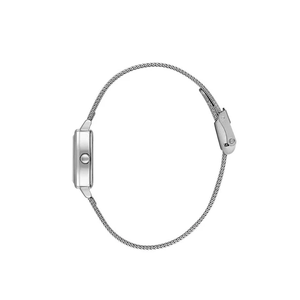 DANIEL KLEIN DK102-DK.1.13726-2 PEMBE KADRAN HASIR KORDON KARE KADIN KOL SAATİ - Resim 2