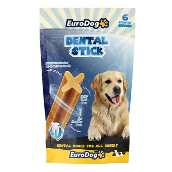 EuroDog Dental Stick Köpek Ödül Maması 100 Gr