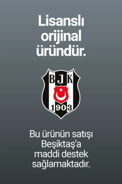 Beşiktaş Orijinal 2'li Silikon Bileklik Kartal Baskılı Hediyelik Ahşap Kutulu - 5