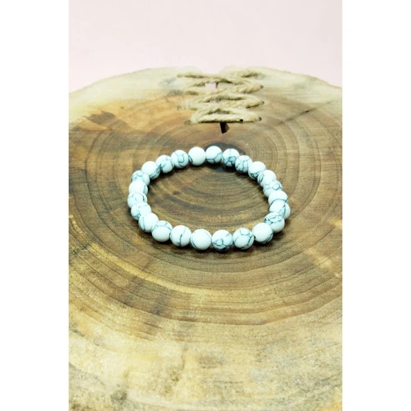 Havlit Doğal Taş Bileklik Kutulu - 3