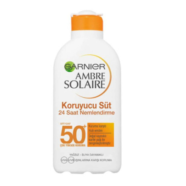 Garnier Ambre Solaire Koruyucu Süt SPF50 200ml