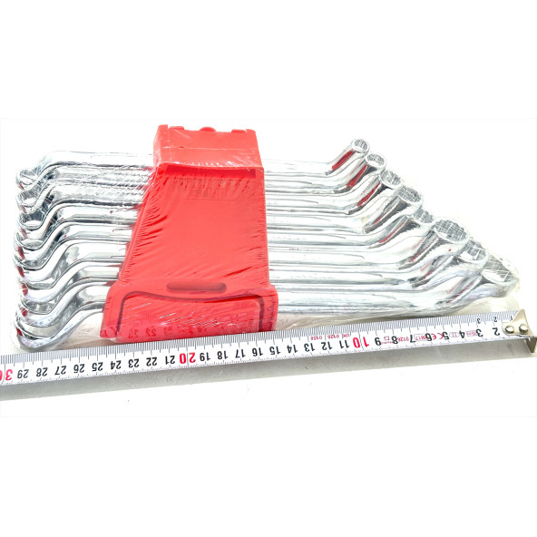 Alfa Tech Kombine Anahtar Takımı Seti Yıldız İki Ağızlı 8 Parça - 5