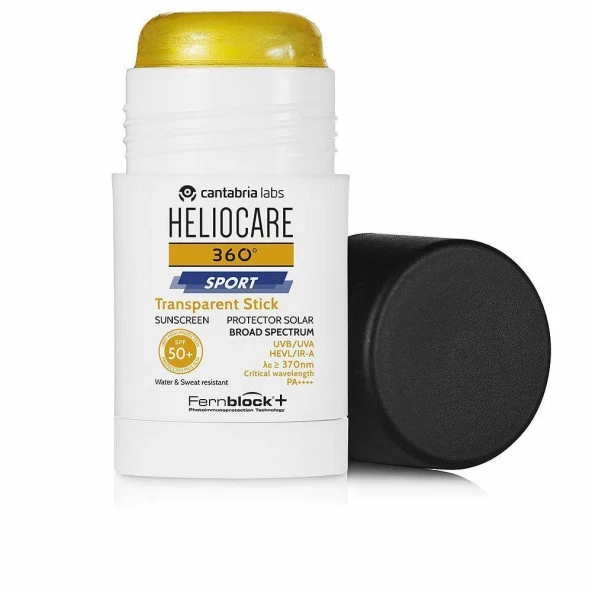 Heliocare 360 Sport Transparent Stick Sunscreen SPF50 25gr