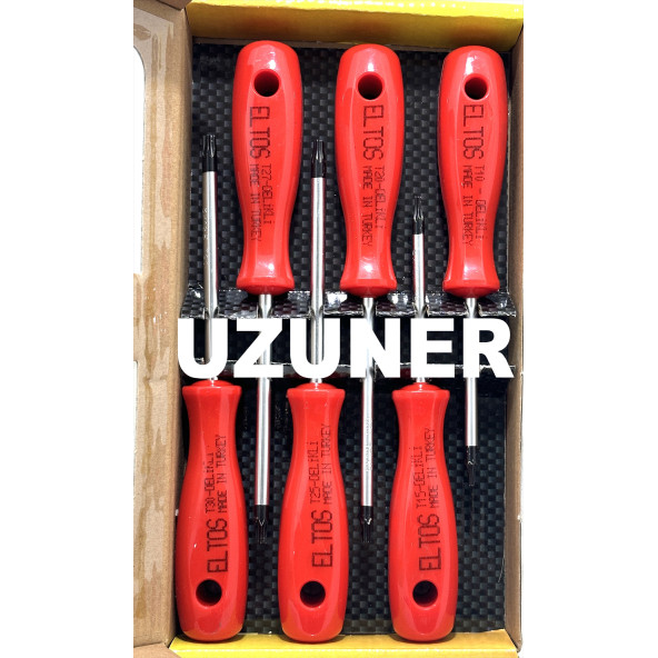Eltos Torx Tornavida Seti Takımı 6 Parça - 3