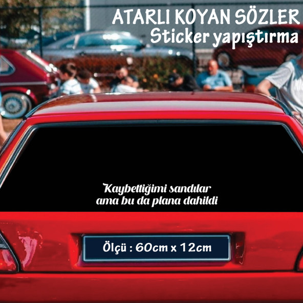 kaybettiğimi sandılar atarlı ukala türkçe şarkı anlamlı sözler - cam yazıları sticker etiket yapıştırma