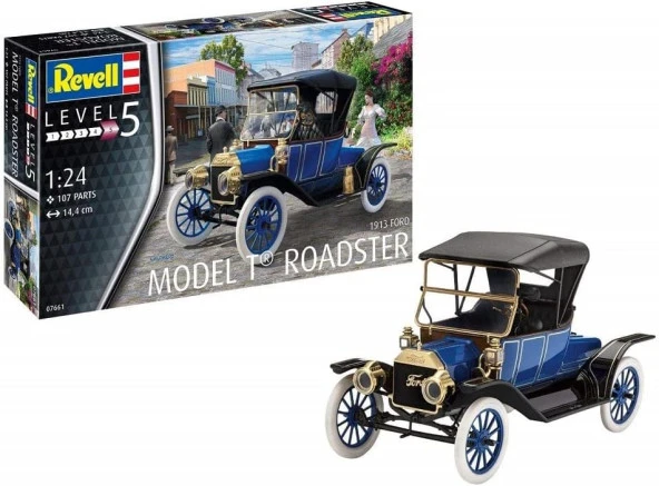 1:24 Ford 1913 Model T Roadster VSA07661