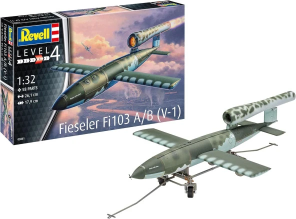 1:32 Fieseler Fi103 A/B V-1 Uçak VSU03861